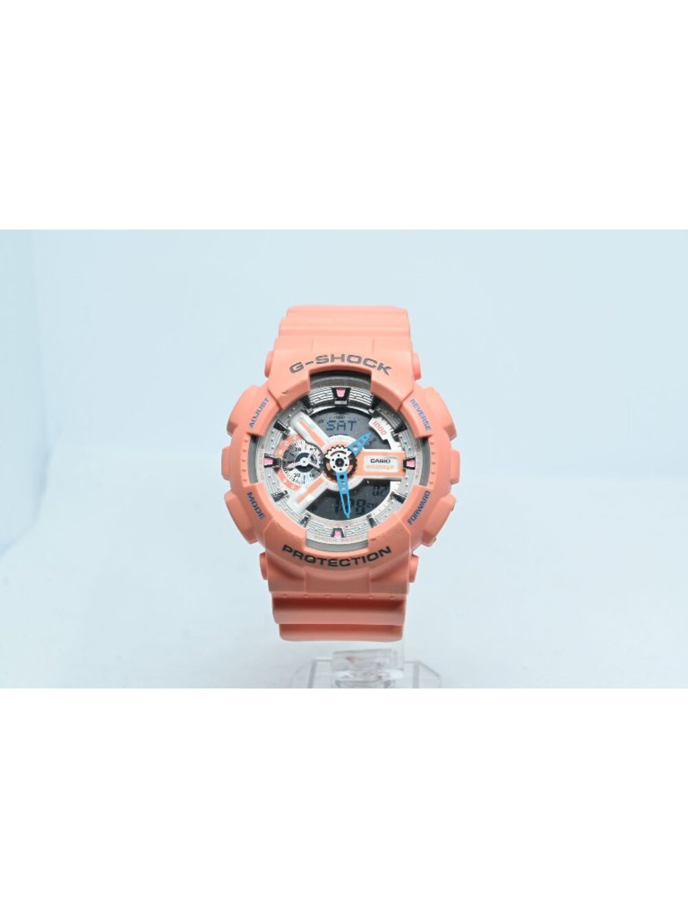 Casio G-Shock Dusty Neon Peach Orange Analog-Digital Watch 200M GA-110DN-4A